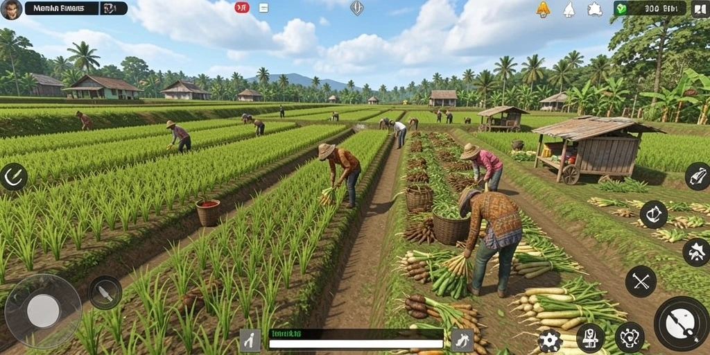 Screenshot memperlihatkan antarmuka permainan yang menarik.