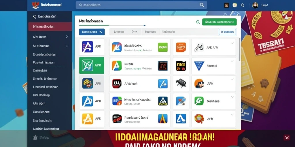 Tampilan utama aplikasi 55RT yang menarik.