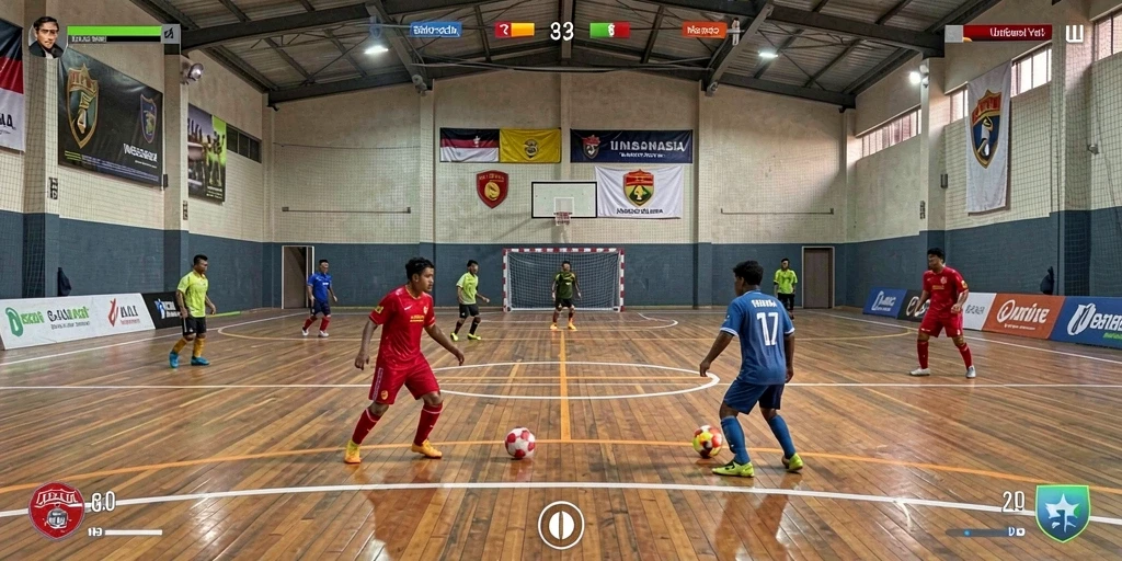 Tampilan awal permainan yang menakjubkan.