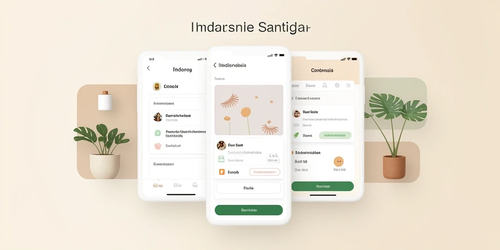 Tampilan antarmuka yang sederhana dan intuitif.