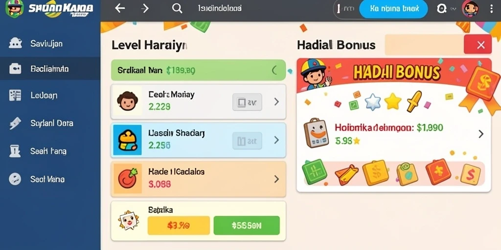 Tampilan grafis yang cemerlang dan menarik.