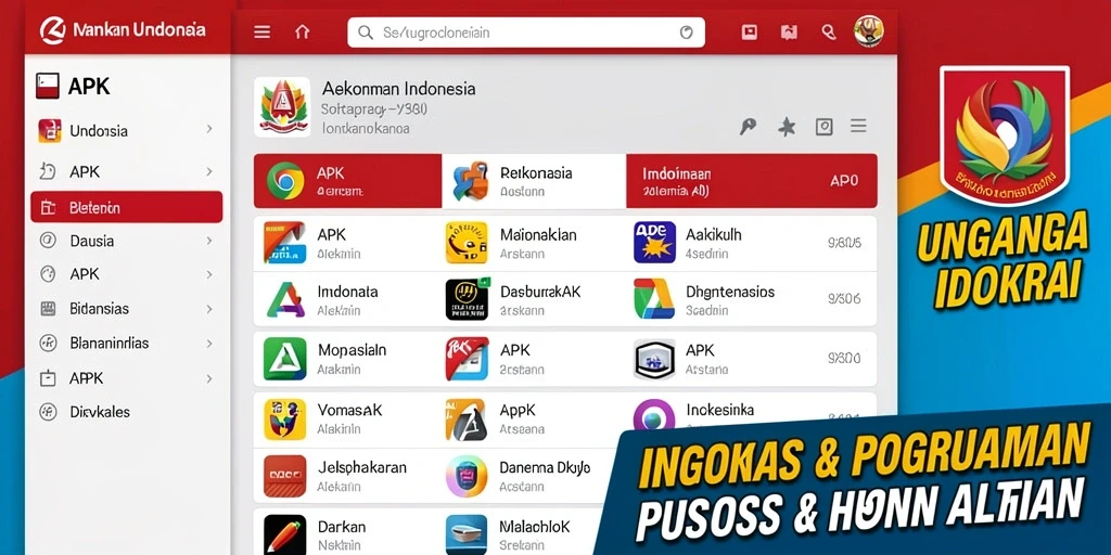 Tampilan antarmuka yang mudah dipahami dan menarik.
