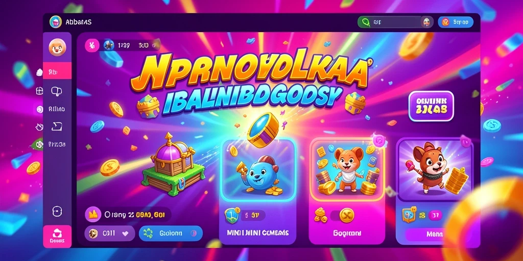 Tampilan antarmuka utama GIGA33 yang menarik.