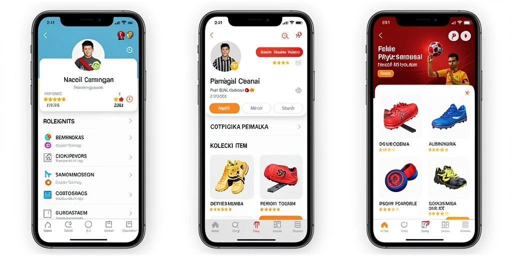 Tampilan antarmuka yang user-friendly dan menarik.