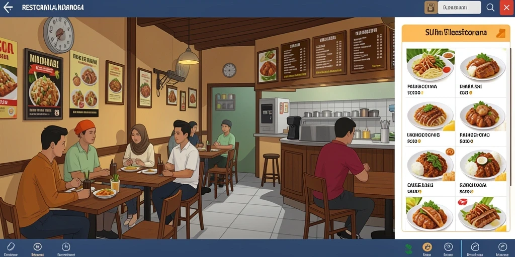 Tampilan antarmuka yang ramah pengguna.