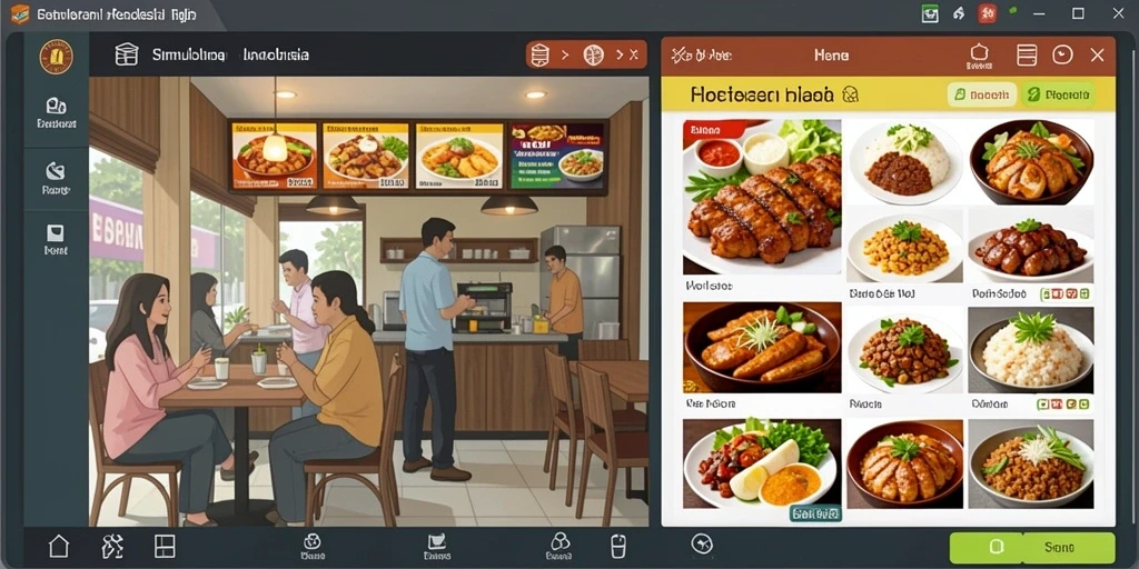 Tampilan antarmuka yang intuitif dan mudah digunakan.