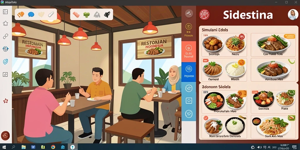Tampilan antarmuka yang menarik dan mudah digunakan.