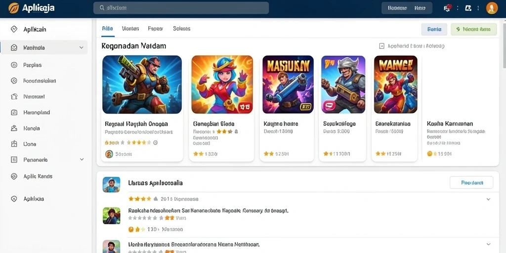 Screenshot menunjukkan karakter utama dalam misi petualangan.