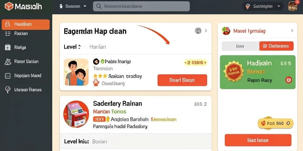 Tampilan antarmuka yang menarik dan mudah digunakan.