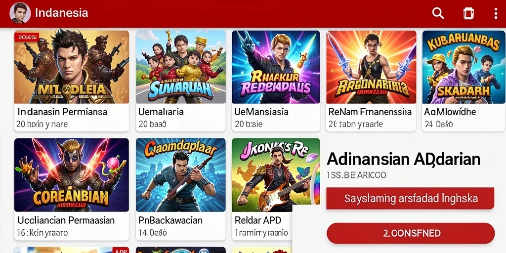 Tampilan antarmuka yang menarik dan mudah digunakan.