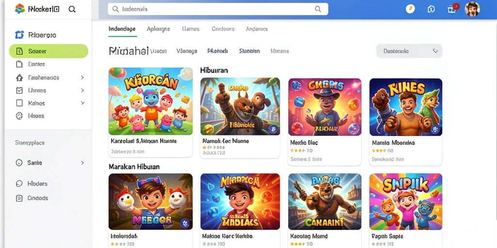 Tampilan antarmuka yang menarik dan modern.